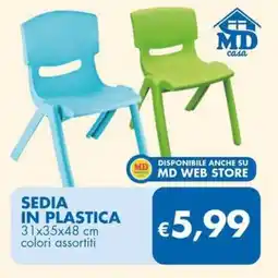 MD Discount Sedia in plastica MD casa offerta