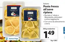 Lidl Italiamo pasta fresca ripiena offerta