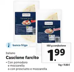 Lidl Italiamo cascione farcito offerta