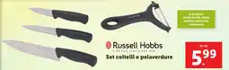 Lidl Russell Hobbs Set coltelli e pelaverdure offerta