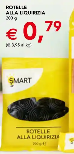 Esselunga Rotelle alla liquirizia SMART offerta