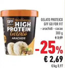 Conad Superstore Gelato proteico GFF GO FOR FIT offerta