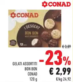 Conad Superstore Gelati assortiti BON BON CONAD offerta