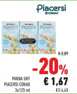 Conad Superstore Panna uht piacersi CONAD offerta