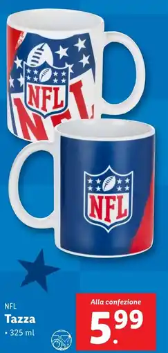 Lidl Tazza NFL offerta