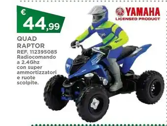Toys Center Motor & co. quad raptor offerta
