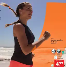 Lidl Canotta sportiva da donna CRIVIT offerta