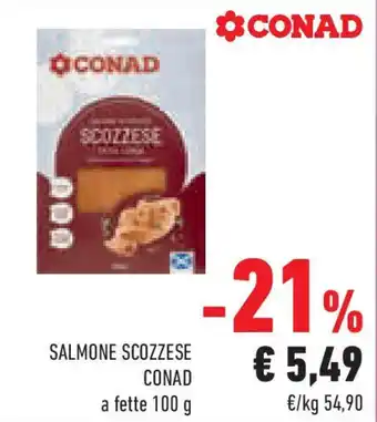 Conad Superstore Salmone scozzese CONAD offerta