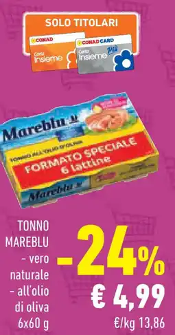 Conad Superstore Tonno MAREBLU offerta