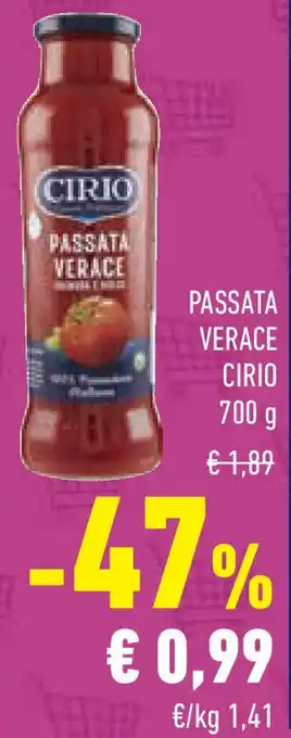 Conad Superstore Passata verace CIRIO offerta