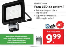 Lidl Faro LED da esterni LIVARNO HOME offerta