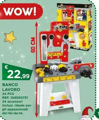 Toys Center Brik kolo banco lavoro offerta
