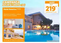Lidl CAMPANIA Marina di Camerota (SA) Hotel America **** offerta