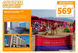 Lidl CALABRIA Villapiana (CS) Hotel Corallo *** offerta