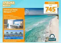 Lidl SPAGNA Maiorca Universal Hotel Marqués offerta