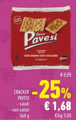 Conad Superstore Cracker PAVESI offerta