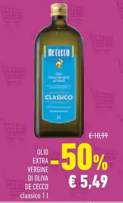 Conad Superstore Olio extra vergine di oliva DE CECCO offerta
