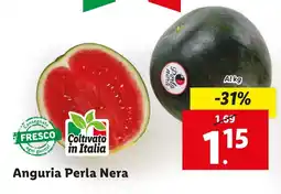 Lidl Consegnate fresco anguria perla nera offerta
