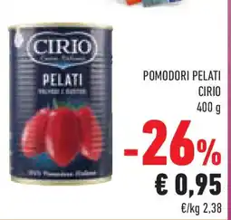Conad Superstore Pomodori pelati CIRIO offerta