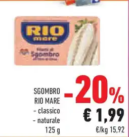 Conad Superstore Sgombro RIO MARE offerta