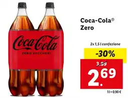 Lidl Coca-Cola Zero offerta