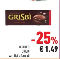 Conad Superstore Biscotti GRISBÌ offerta