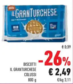 Conad Superstore Biscotti il granturchese COLUSSI offerta