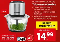 Lidl SILVERCREST KITCHEN TOOLS Tritatutto elettrico offerta