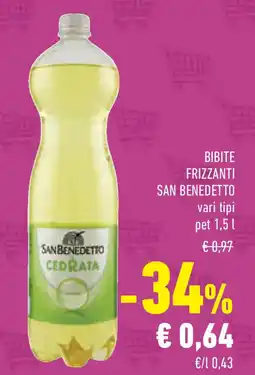 Conad Superstore Bibite frizzanti SAN BENEDETTO offerta