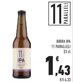 Conad Superstore Birra IPA 11 PARALLELI offerta