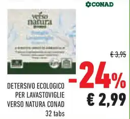 Conad Superstore Detersivo ecologico per lavastoviglie VERSO NATURA CONAD offerta