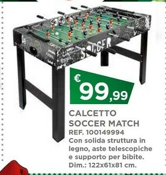 Toys Center Sun & sport calcetto soccer match offerta