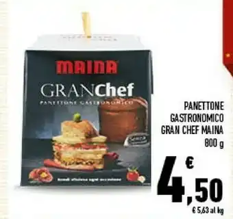 Conad City Panettone gastronomico gran chef offerta
