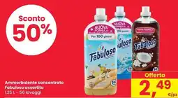 Eurospar Ammorbidente concentrato Fabuloso assortito offerta
