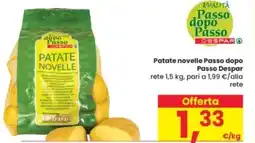 Eurospar Patate novelle Passo dopo Passo Despar offerta