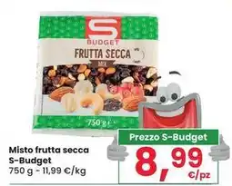 Eurospar Misto frutta secca S-Budget offerta