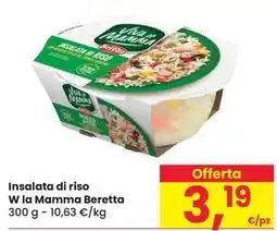 Eurospar Insalata di riso W la Mamma Beretta offerta