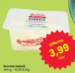 Eurospar Burrata Sabelli offerta