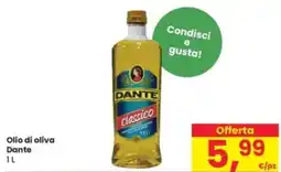 Eurospar Olio di oliva Dante offerta