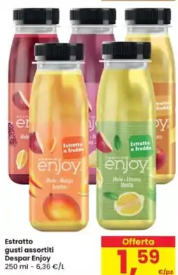 Eurospar Estratto gusti assortiti Despar Enjoy offerta