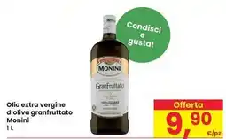 Eurospar Olio extra vergine d'oliva granfruttato Monini offerta
