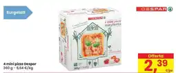 Eurospar 4 mini pizze DESPAR offerta