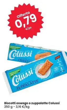 Eurospar Biscotti oswego o zuppalatte Colussi offerta