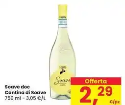 Eurospar Soave doc Cantina di Soave offerta