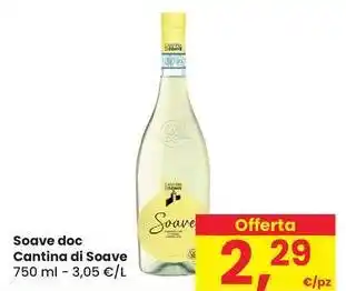 Eurospar Soave doc Cantina di Soave offerta