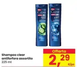 Eurospar Shampoo clear antiforfora assortito offerta
