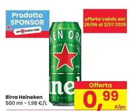 Eurospar Birra Heineken offerta
