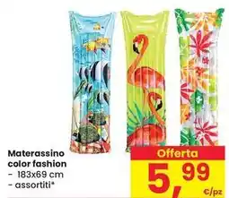 Eurospar Materassino color fashion offerta