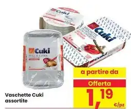 Eurospar Vaschette Cuki assortite offerta