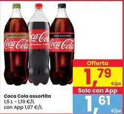 Eurospar Coca Cola assortita offerta